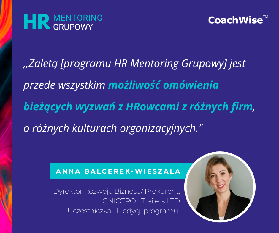 mentoring grupowy hr