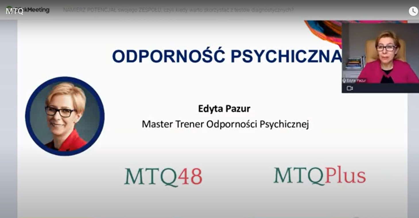 MTQ 48 / Plus– Badanie siły i odporności psychicznej (przykłady zastosowania)